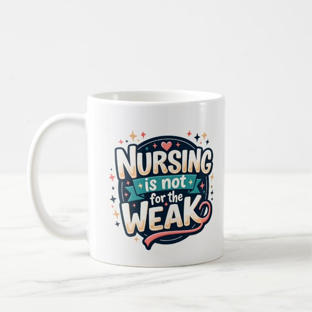 De Café Caneca Enfermagem Não é Para os Fracos (Esquerda)