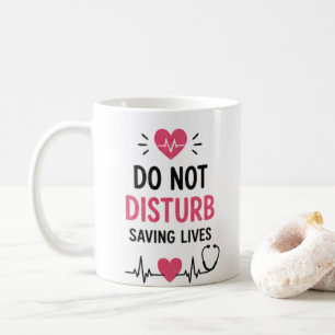 De Café Caneca Enfermeira Engraçada Modo Enfermeira Ativad