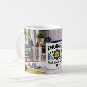 De Café Caneca Engineer Pense Crie Resolva