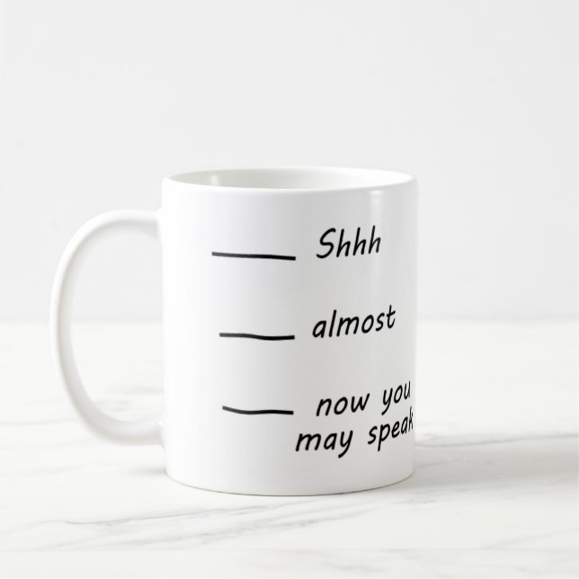De Café Caneca engraçada (Esquerda)