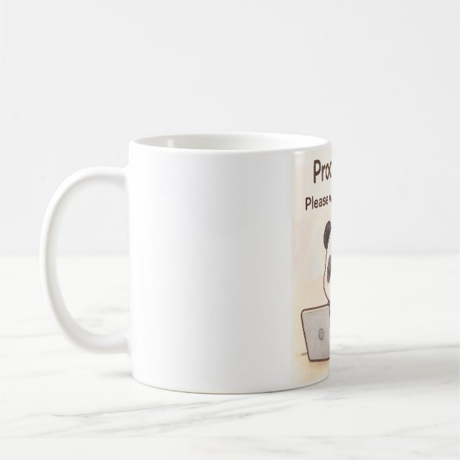 De Café Caneca engraçada (Esquerda)