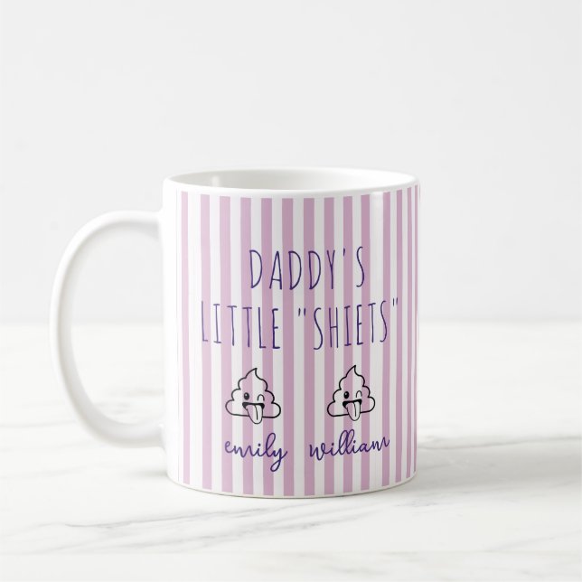De Café Caneca Engraçada com Nome Personalizado para Prese (Esquerda)