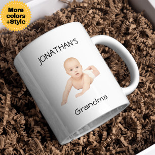 De Café Caneca Engraçada com Rosto Personalizado para Avô/