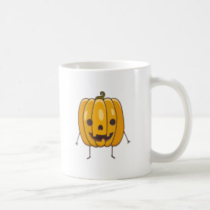 De Café Caneca engraçada da abóbora do Dia das Bruxas