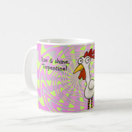 De Café Caneca engraçada da galinha