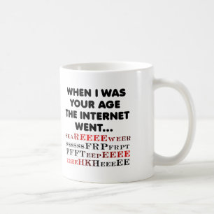 De Café Caneca Engraçada da Internet Antiga