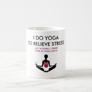 De Café Caneca engraçada da ioga