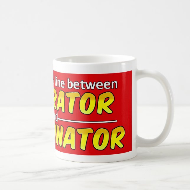 De Café Caneca engraçada da matemática (Direita)