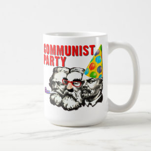 De Café Caneca engraçada da paródia do partido comunista