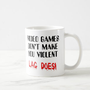 De Café Caneca engraçada da violência da retardação do