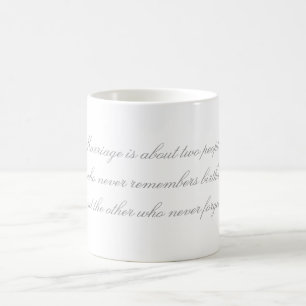 De Café Caneca engraçada das citações do casamento dos