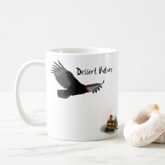 De Café Caneca engraçada do abutre da sobremesa com