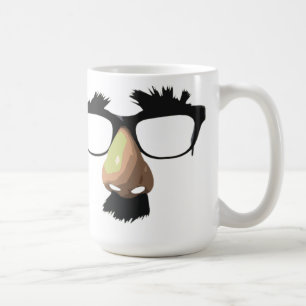 De Café Caneca engraçada do bigode