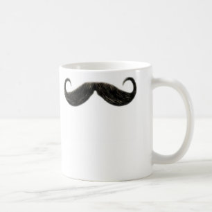 De Café caneca engraçada do bigode