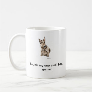 De Café Caneca engraçada do cão