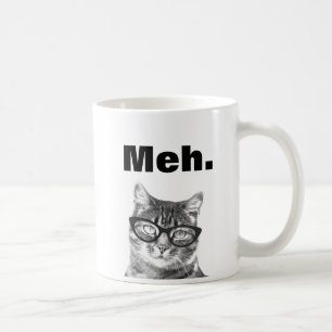 De Café Caneca engraçada do gato das citações da apatia