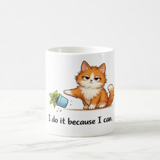 De Café Caneca Engraçada do Golden Retriever – “Sem Pensam