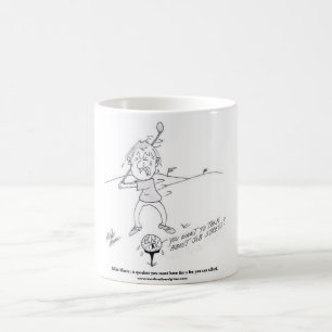 De Café Caneca engraçada do golfe