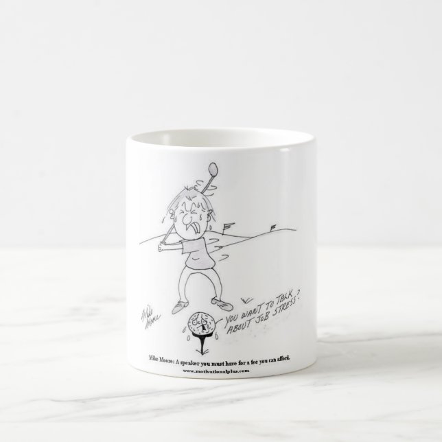 De Café Caneca engraçada do golfe (Centro)