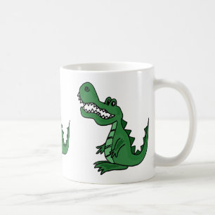 De Café Caneca engraçada do jacaré AP