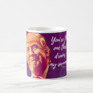 De Café Caneca engraçada do trunfo