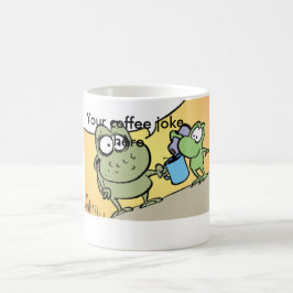 De Café Caneca engraçada dos desenhos animados da piada do