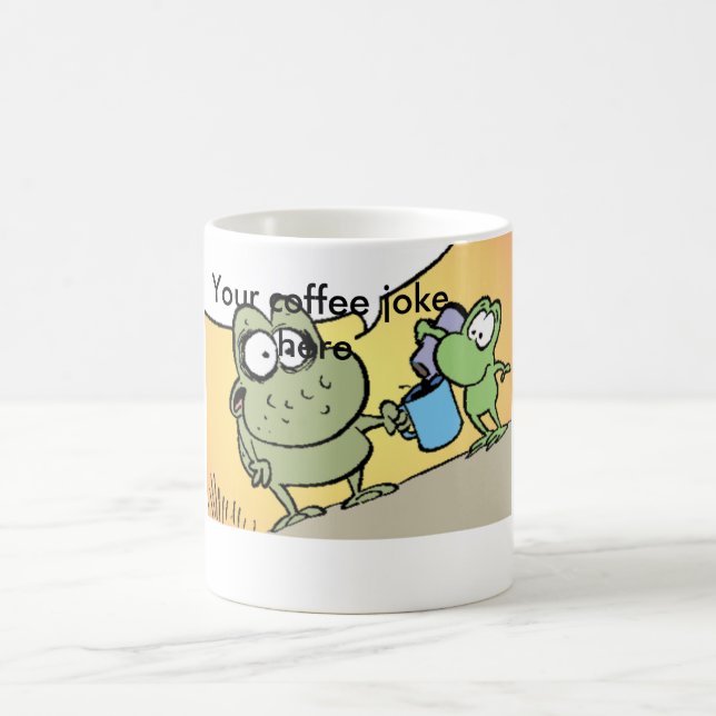 De Café Caneca engraçada dos desenhos animados da piada do (Centro)