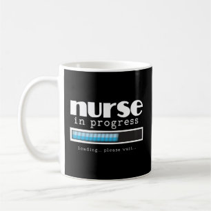 De Café Caneca engraçada em andamento do presente do
