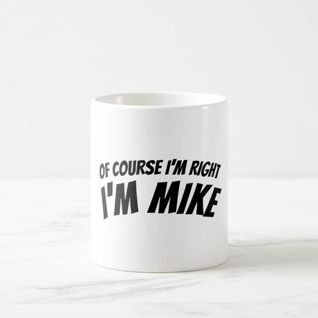 De Café Caneca Engraçada 'Estou Certo' Personalizada para  (Centro)