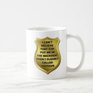 De Café Caneca Engraçada Eu Chamei Shotgun
