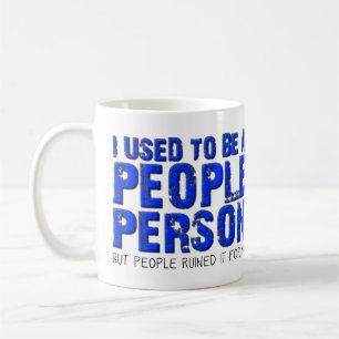 De Café Caneca Engraçada Não é uma Pessoa Social