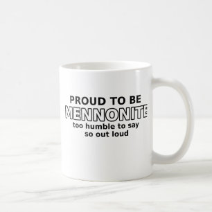 De Café Caneca Engraçada Orgulhosamente Menonita Humor