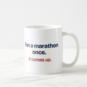 De Café Caneca Engraçada para Corredor que Já Correu uma M