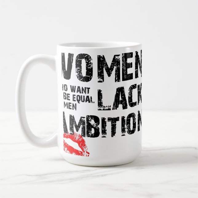 De Café Caneca engraçada para mulheres Melhor Que Igual (Esquerda)