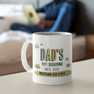 De Café Caneca engraçada para Papai Presente 'Descansando