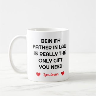 De Café Caneca Engraçada para Sogro, Presente para Sogro