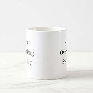 De Café Caneca Engraçada Pensativa Clássica