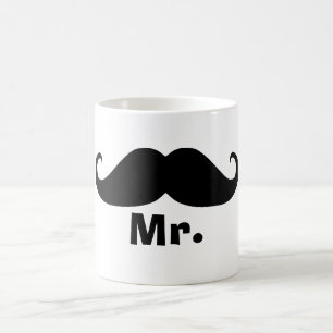 De Café caneca engraçada x2 ajustado, Sr. & Sra. do casal