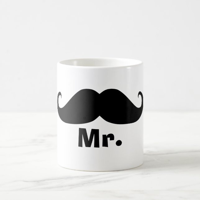 De Café caneca engraçada x2 ajustado, Sr. & Sra. do casal (Centro)