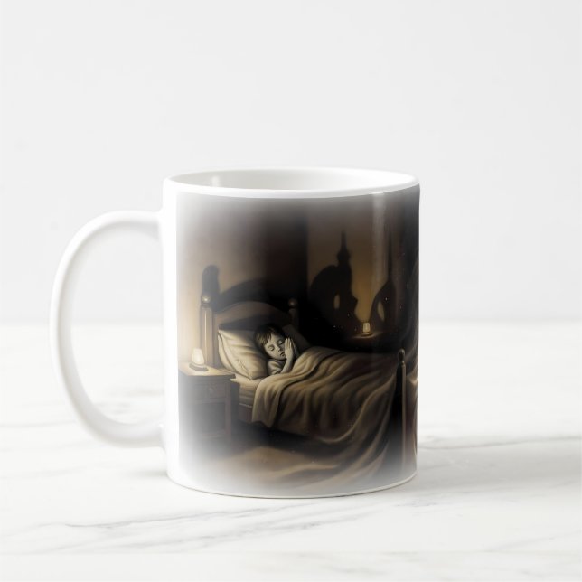 De Café Caneca Enter Sandman Pesadelo Gótico Escuro Sonho (Esquerda)