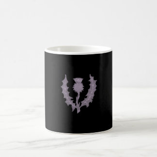 De Café Caneca escocesa do cardo