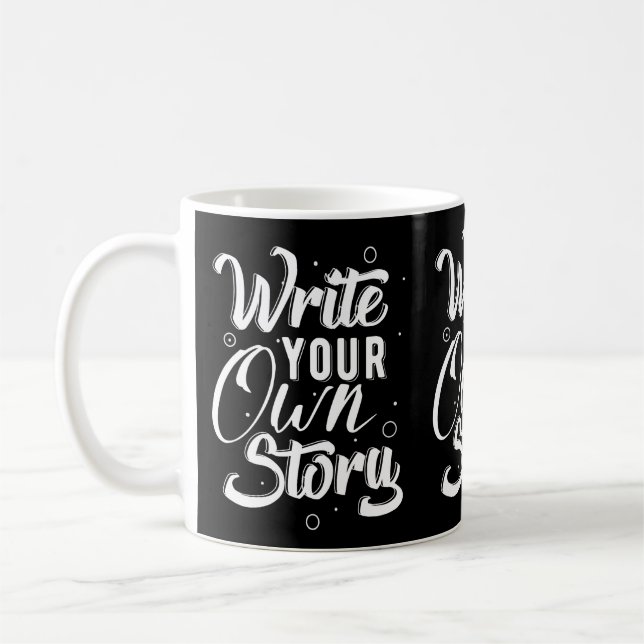 De Café Caneca Escreva Sua Própria História (Esquerda)