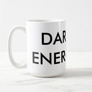 De Café Caneca escura da energia, 15oz.