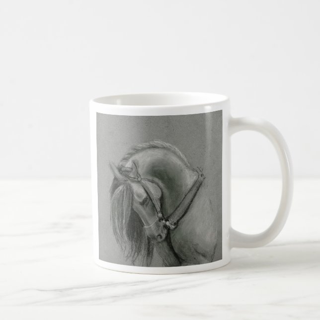 De Café Caneca espanhola do cavalo (Direita)