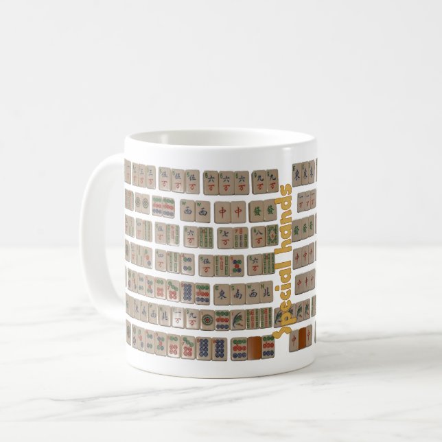 De Café Caneca especial das mãos (Frente Esquerda)