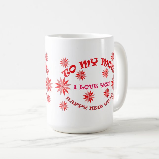 DE CAFÉ CANECA ESPECIAL PARA A MÃE (Frente Esquerda)
