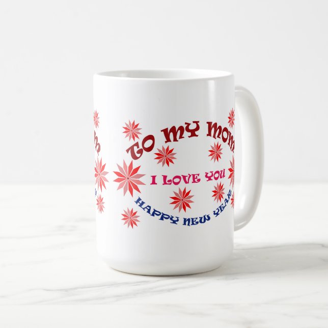 DE CAFÉ CANECA ESPECIAL PARA A MÃE (Frente Esquerda)