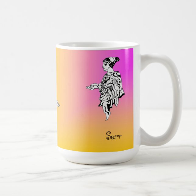 De Café Caneca : Estátua Grega (Direita)