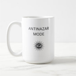 De Café Caneca estética minimalista Olho do Mal Anti Nazar