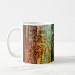 De Café Caneca Estilo Madeira Intimidada Pelo Tempo